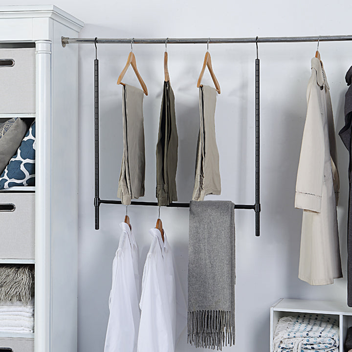 Classic Adjustable Closet Hanging Rod
