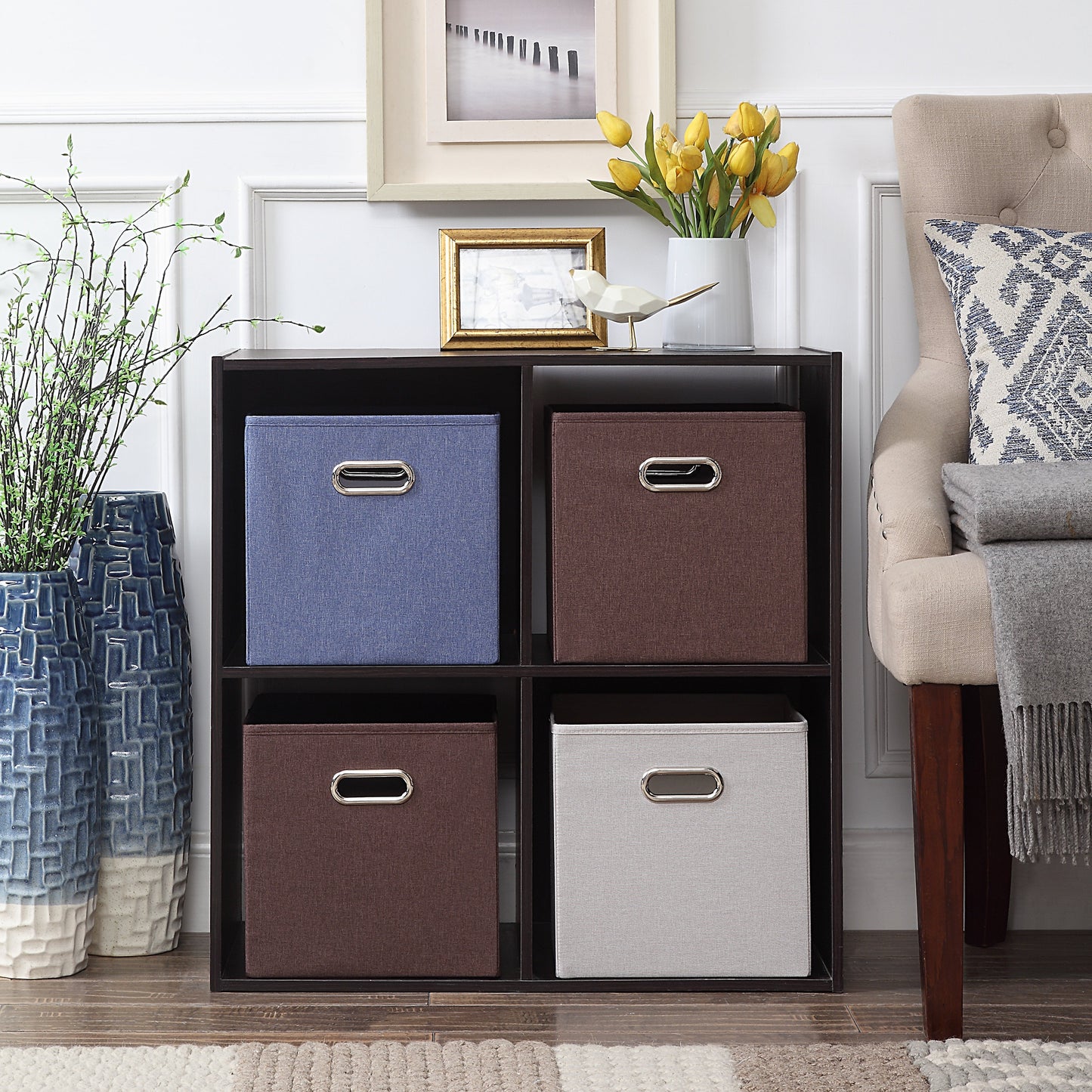 12" 300D Oxford Fabric Foldable Storage Bin