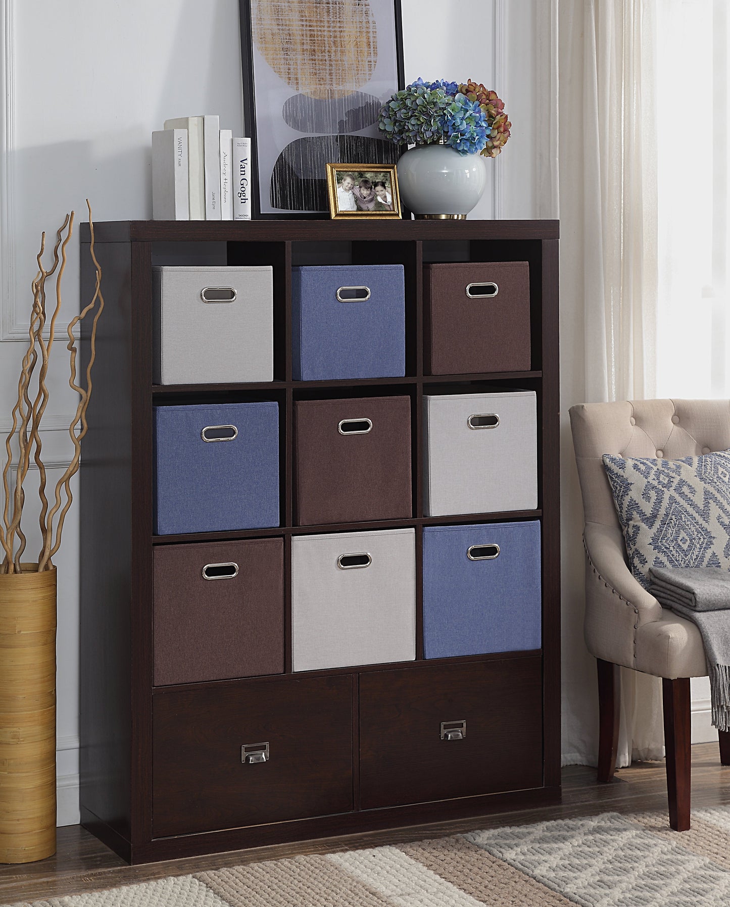 12" 300D Oxford Fabric Foldable Storage Bin