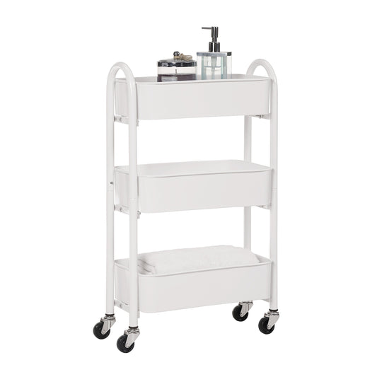 Slim Narrow Purpose 3 Tier Rolling Cart