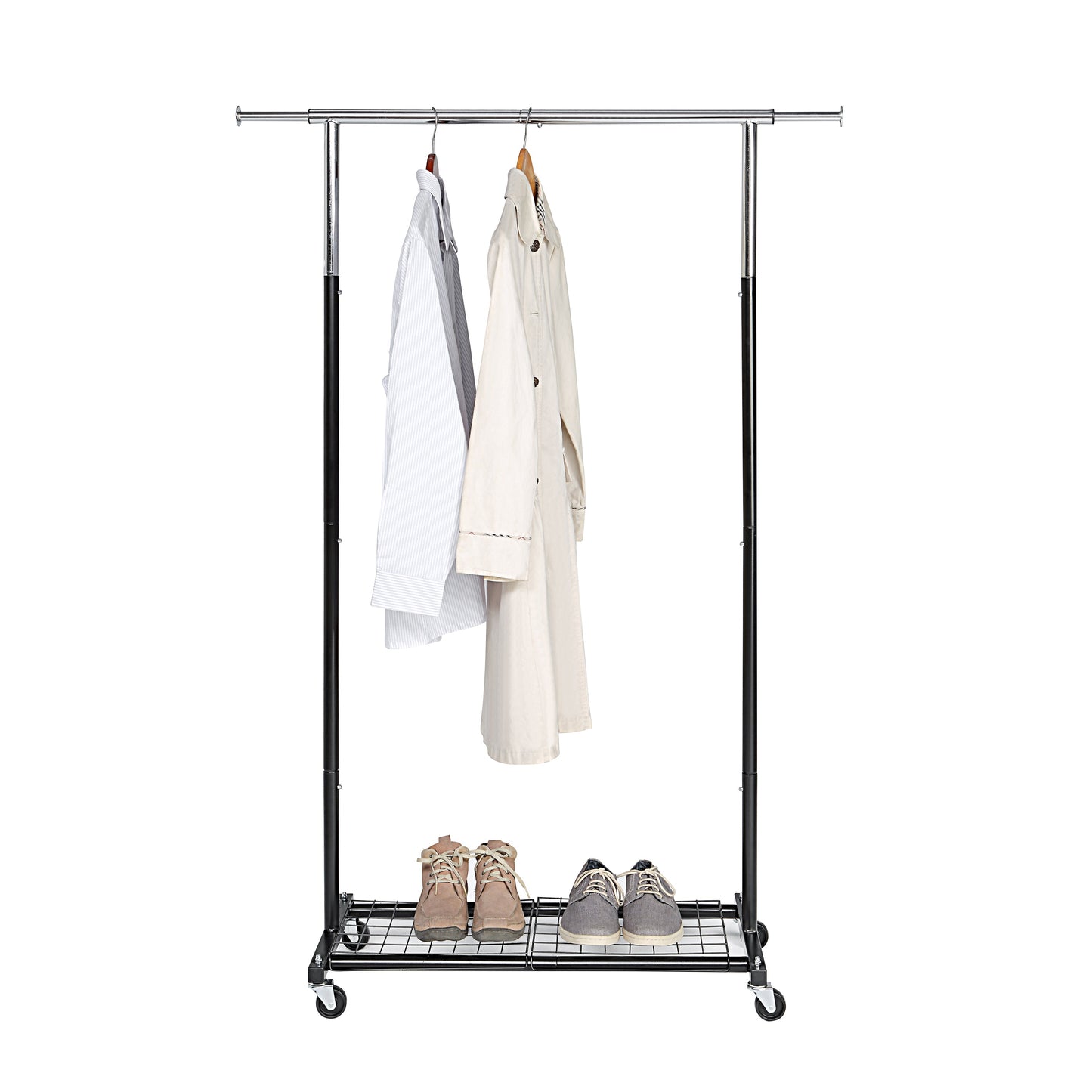 Johnny Jack Garment Rack With Shelve