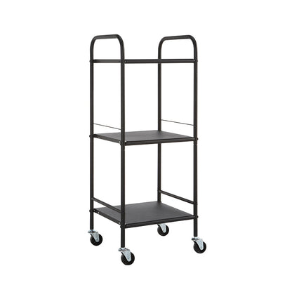 Classic 3 Tier Standard Square Rolling Cart