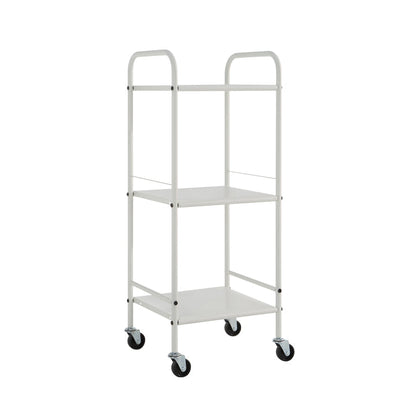 Classic 3 Tier Standard Square Rolling Cart