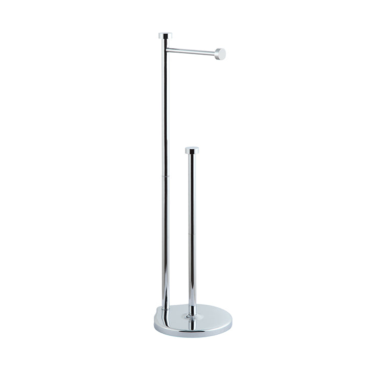Classic Free Standing Toilet Paper Holder Stand