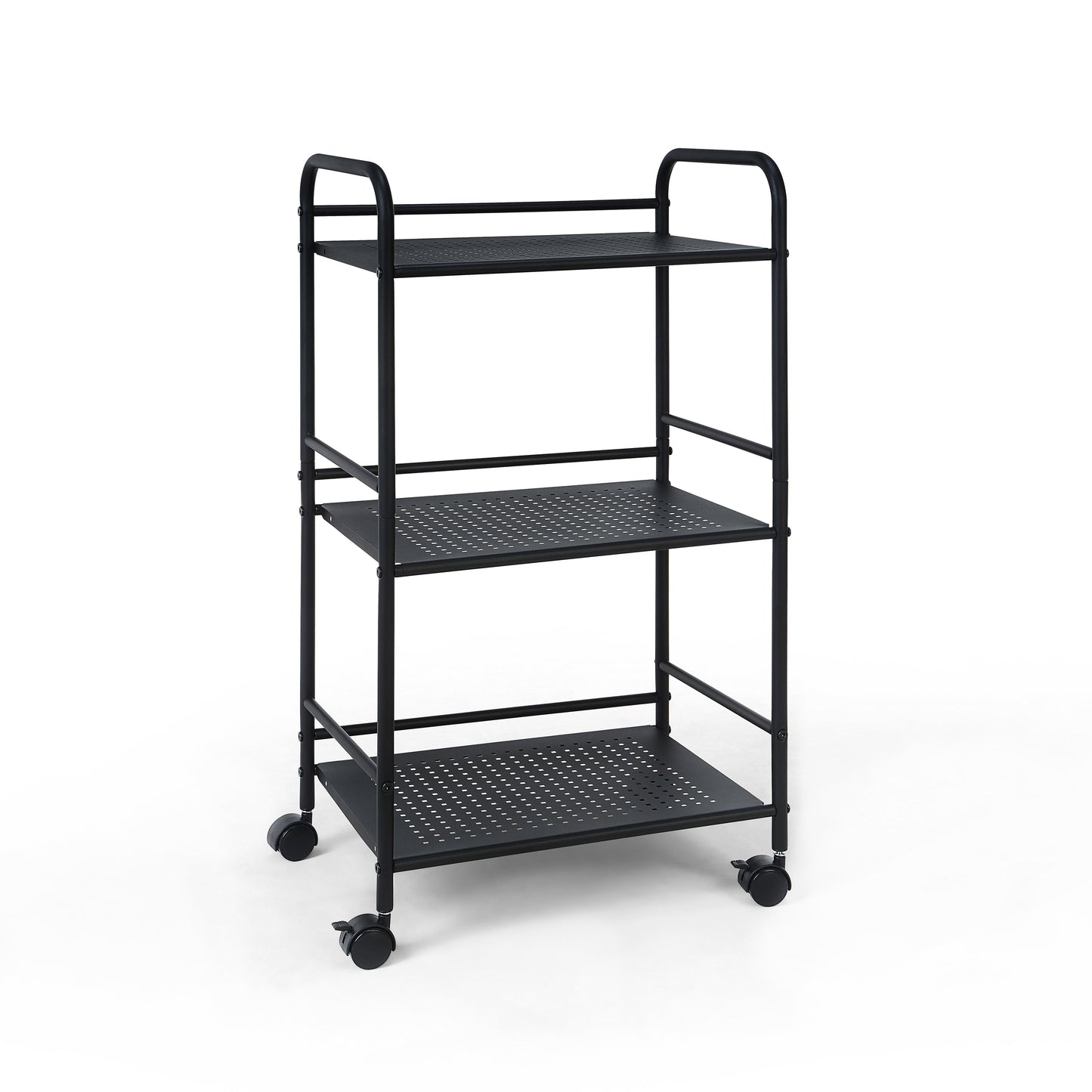3-Tier Metal Rolling Utility Cart